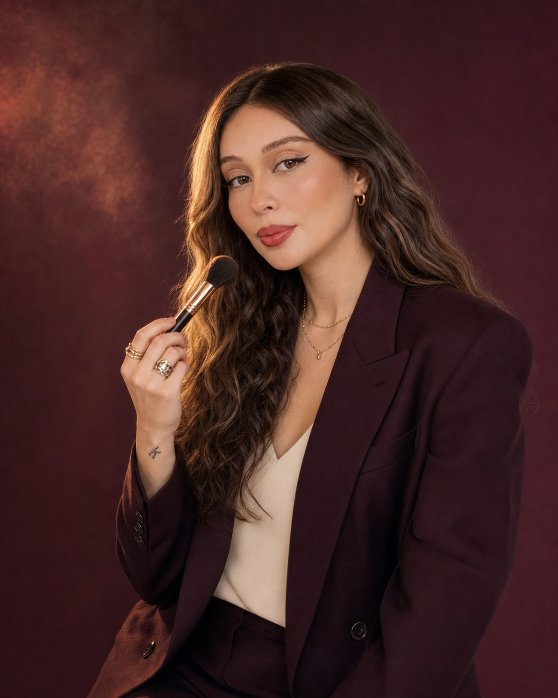 Retrato de Juliana Franco, maquilladora destacada de NATIVA